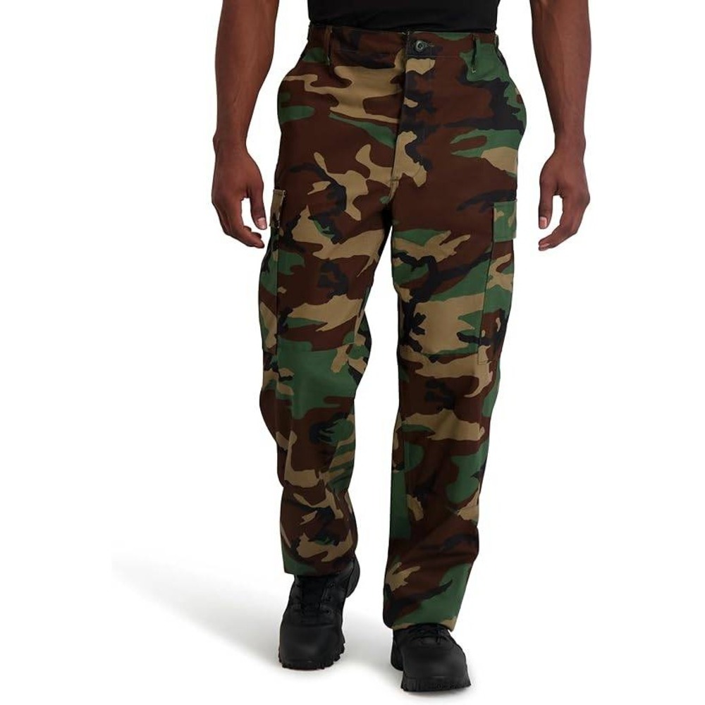 Propper International Men's Camo Ripstop Combat Trousers Cargo Pants Size XS
